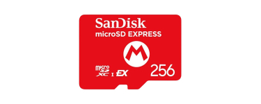 Carrefour: Carte Micro SD Express Sandisk 256 Go (Switch 2) à 36,75€ (au lieu de 67,99€)