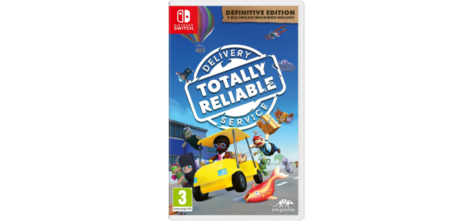 Amazon: Totally Reliable Delivery Definitive Ed. (Switch) à 17,29€ (au lieu de 34,99€)