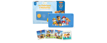 Amazon: Lunii Pack Ma Fabrique à Histoires Pat' Patrouille édition limitée + 4 livres audio à 56,10€