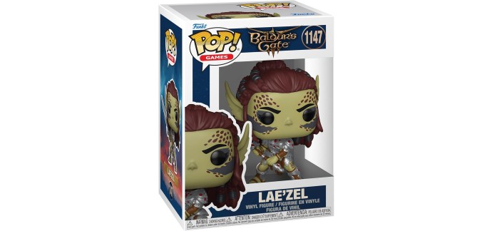 Amazon: Funko Pop Baldur’s Gate 3 Lae’zel à 5,92€ (au lieu de 16,00€)