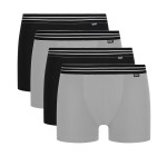 Amazon: Lot de 4 boxers Ecodim Coton Stretch Dim - XS à XXL à 13,20€ (au lieu de 20,70€)