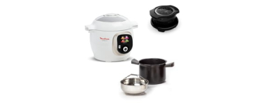 Conforama: Multicuiseur MOULINEX Cookeo YY5584FB Extra Crisp - 6 modes, 180 recettes à 199,99€