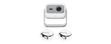 Amazon: Videoprojecteur JMGO N1S 4K Mini + 2 lunettes 3D actives à 748,50€ (au lieu de 859€)