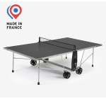 Decathlon: Table de Ping Pong Cornilleau Extérieure Reflex - Grise à 458,99€ (au lieu de 544,99€)