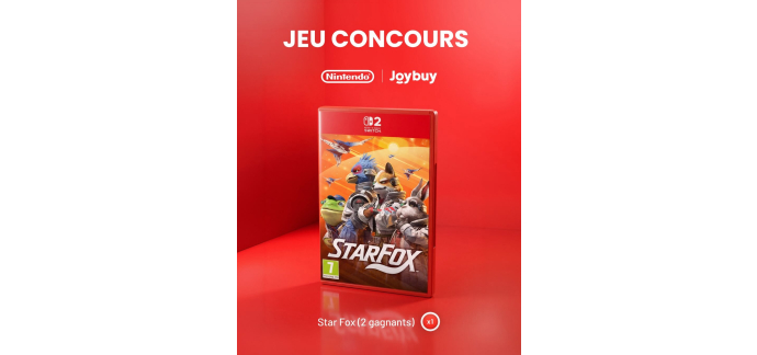 JoyBuy: 1 jeu Star Fox sur Nintendo Switch à gagner