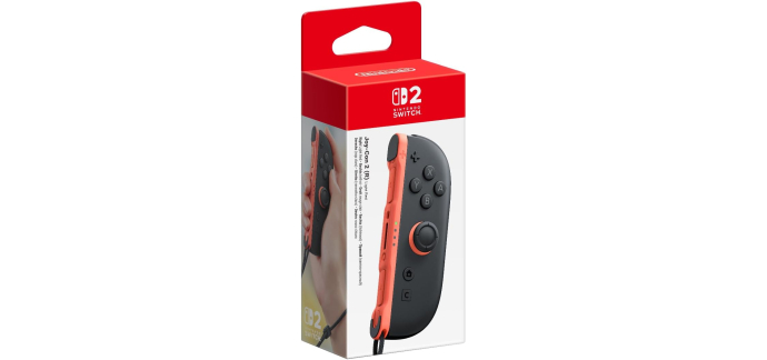 Amazon: Joy-Con 2 Droite Rouge Clair (Switch 2) à 32,36€ (au lieu de 54,99€)