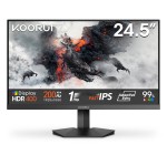 Amazon: Ecran PC 25" Koorui G2511P - 200Hz, IPS, FHD, 1ms HDR400 à 69,99€ (au lieu de 110€)