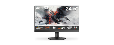 Amazon: Ecran PC 25" Koorui G2511P - 200Hz, IPS, FHD, 1ms HDR400 à 69,99€ (au lieu de 110€)
