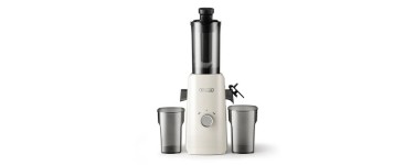 JoyBuy: Bear Extracteur de jus lent YZJ-F01D6 - Goulot 80 mm, 1 L, rendement 99,5% à 29,99€