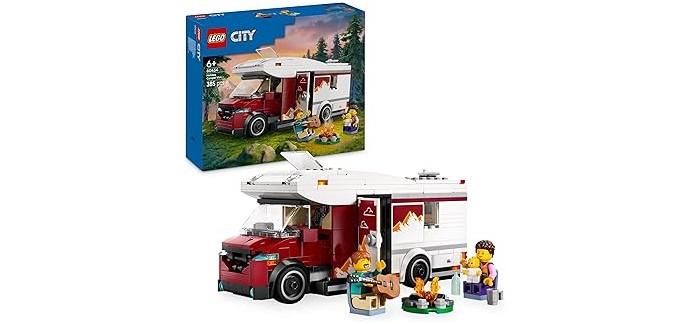 Amazon: LEGO® City Le Camping-Car d’Aventures (60454) à 20,90€ (au lieu de 29,99€)
