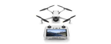 Darty: Drone DJI Mini 3 avec télécommande écran intégré - 4K, autonomie 38 min à 299,99€