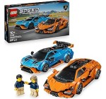 Amazon: LEGO® Speed Champions Lamborghini Revuelto et Huracán STO (77238) à 35,99€ (au lieu de 49,99€)