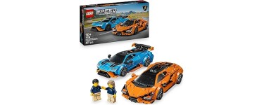 Amazon: LEGO® Speed Champions Lamborghini Revuelto et Huracán STO (77238) à 35,99€ (au lieu de 49,99€)