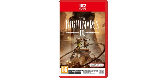 Amazon: Little Nightmares III sur Nintendo Switch 2 à 22,88€ (au lieu de 31,33€)