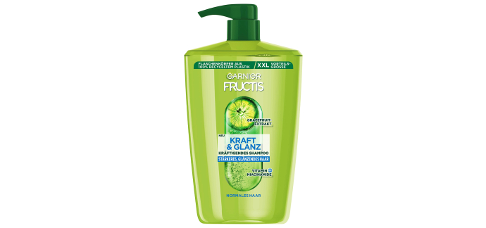 Amazon: Shampoing Garnier Fructis Fortifiant Pamplemousse XXL 1L à 6,71€ (au lieu de 8€)