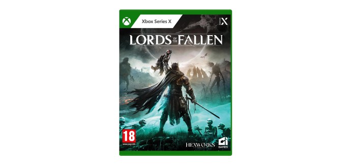 Amazon: Lords of the Fallen – Édition Standard Xbox Series X à 9,9€ (au lieu de 22,6€)