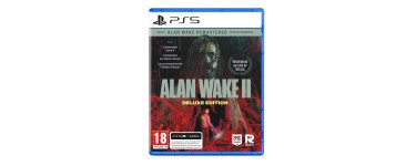 Amazon: Alan Wake 2 Deluxe Edition PS5 à 24,99€ (au lieu de 30,5€)