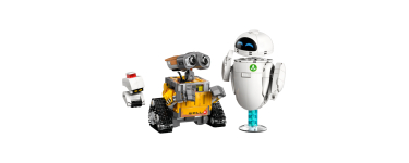 Amazon: LEGO 43279 WALL-E et EVE à 52,49€ (au lieu de 69,99€)
