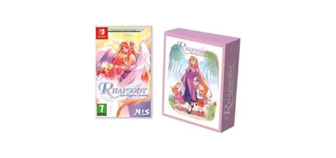 Amazon: Rhapsody Marl Kingdom Chronicles Édition Limitée (Switch) à 81€ (au lieu de 99,99€)