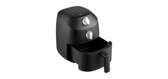 JoyBuy: MIDEA Friteuse sans huile 2 L compacte 1150 W - lave-vaisselle à 21,99€ (au lieu de 54,99€)