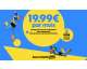 Showroomprive: Abonnement Fibre Sosh ↓2 Gb/s ↑800 Mb/s à 19,99€/mois pendant 12 mois puis 24,99€/mois