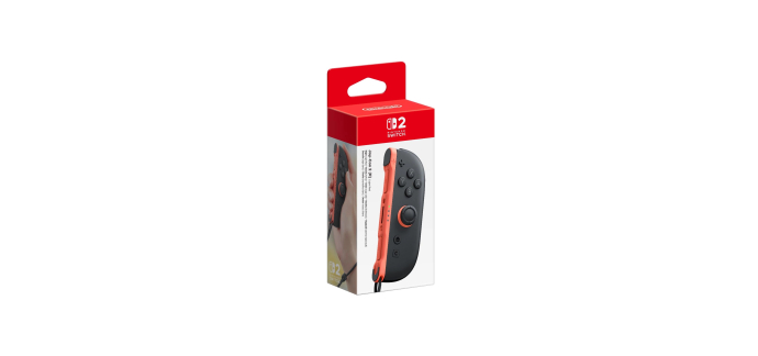 Amazon: Manette Nintendo Joy-Con 2 - Rouge à 32,36€ (au lieu de 49,78€)