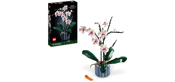 Amazon: LEGO® Botanicals L’Orchidée (10311) à 37,99€ (au lieu de 49,99€)