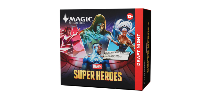 Amazon: Draft Night Magic The Gathering Marvel Super Heroes (Jeu de cartes) à 112,47€ (au lieu de 135€)