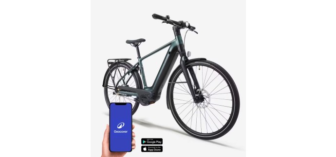 Decathlon: Vélo de ville électrique Btwin LD 920 E Cadre Haut - Moteur automatique Owuru, Batterie 694Wh, GPS à