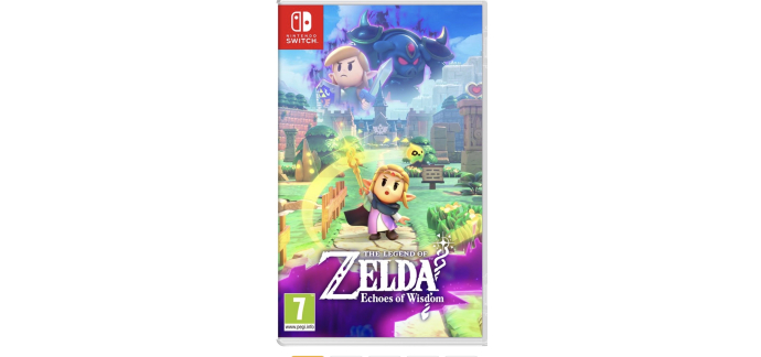 Fnac: The Legend of Zelda Echoes of Wisdom (Switch) à 29,99€ (au lieu de 49,99€)
