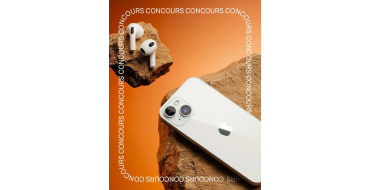 Veepee: 1 iPhone 14 128 Go blanc reconditionné + 1 paire d'AirPods 3 reconditionnés à gagner