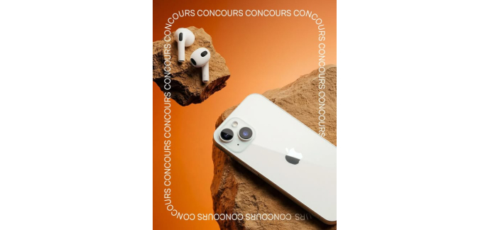 Veepee: 1 iPhone 14 128 Go blanc reconditionné + 1 paire d'AirPods 3 reconditionnés à gagner