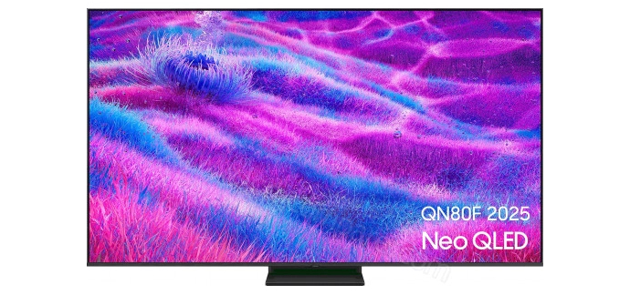 Amazon: TV 75" Samsung QN80F - AI Mini LED, Neo QLED, 4K, 144 Hz à 929€ (au lieu de 1079€)