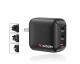 Amazon: Chargeur Verbatim Mini GaN 100W - 3 ports (2x USB-C, 1x USB-A) à 19,92€ (au lieu de 57,91€)