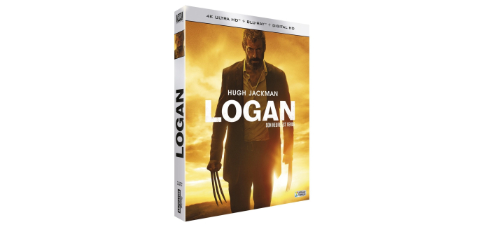 Amazon: Coffret Blu-ray 4K Logan (+Blu-ray) à 13,53€ (au lieu de 14,84€)
