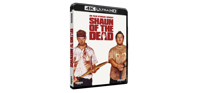Amazon: Blu-ray 4K Shaun Of The Dead à 13,53€ (au lieu de 14,99€)