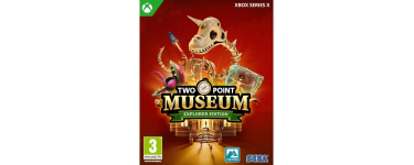 Cdiscount: Two Point Museum Explorer Edition (Xbox Series) à 14,99€ (au lieu de 39,99€)