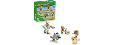 Amazon: LEGO® Minecraft L’Attaque du Désert du Poulet Chevauché (21592) à 16,99€ (au lieu de 24,99€)