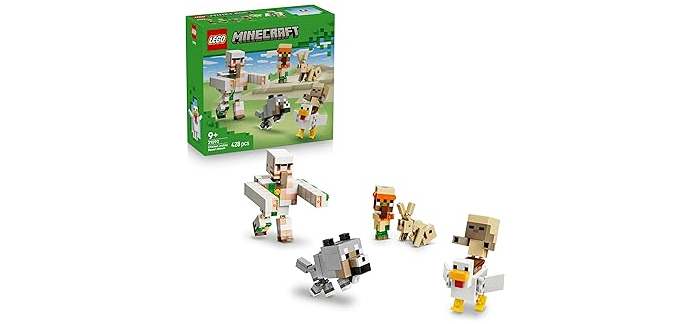 Amazon: LEGO® Minecraft L’Attaque du Désert du Poulet Chevauché (21592) à 16,99€ (au lieu de 24,99€)