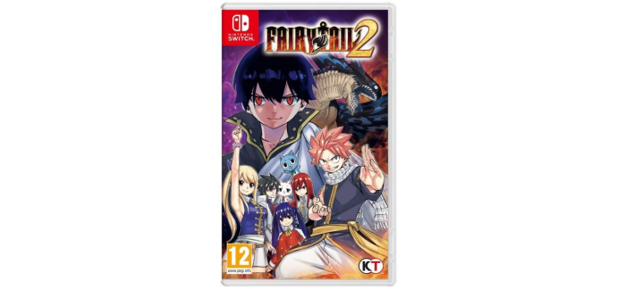 Cdiscount: Fairy Tail 2 (Switch) à 29,99€ (au lieu de 69,99€)