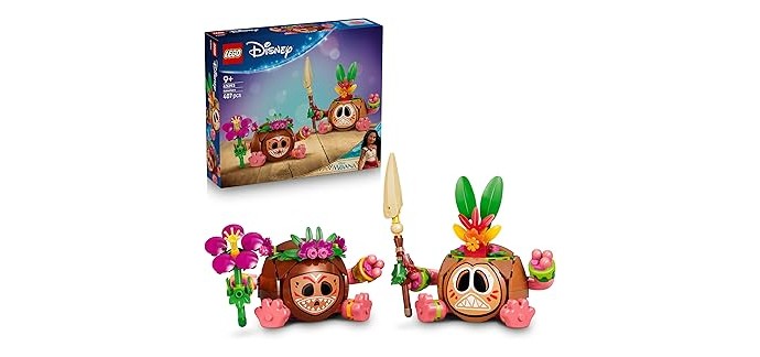 Amazon: LEGO® Disney Vaiana Kakamora (43293) à 35,9€ (au lieu de 39,99€)