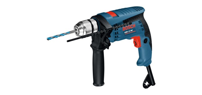 Amazon: Perceuse à percussion Bosch Professional GSB 13 RE - 600W à 54,99€ (au lieu de 68,20€)