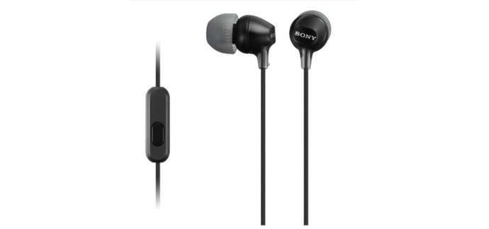 JoyBuy: Sony MDR-EX15AP Écouteurs avec micro et commandes - smartphone à 7€ (au lieu de 9,99€)