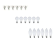 LIDL: LIVARNO HOME Lot de 6 ampoules LED - GU10, E27, E14, 2700K à 4€ (au lieu de 7,99€)