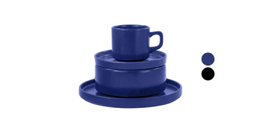 LIDL: MÖVENPICK Set de vaisselle scandinave en faïence à 29,99€ (au lieu de 99,99€)