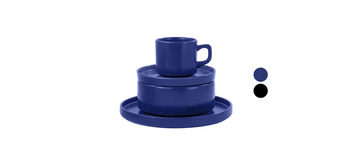 LIDL: MÖVENPICK Set de vaisselle scandinave en faïence à 29,99€ (au lieu de 99,99€)