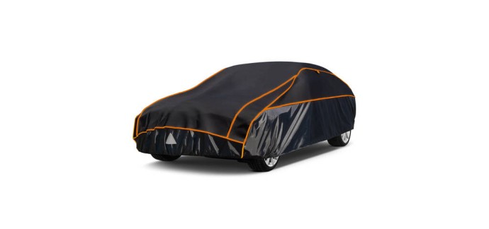JoyBuy: Housse de voiture anti-grêle Kayme - Berline/coupé 475-495 cm à 128,99€ (au lieu de 204,9€)