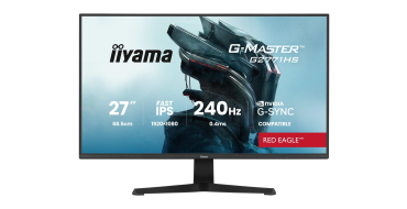 Amazon: Écran PC 27" Iiyama G-Master Red Eagle G2771HS-B1 - FHD, 240Hz, Fast IPS, 0.4ms à 99,99€
