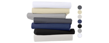 LIDL: BIBERNA Drap-housse en jersey pour surmatelas - 95% coton, 5% élasthanne à 11,99€