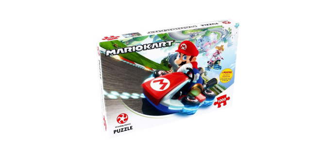 E.Leclerc: Puzzle Mario Kart 8 1000 pièces à 7,72€ (au lieu de 15,99€)